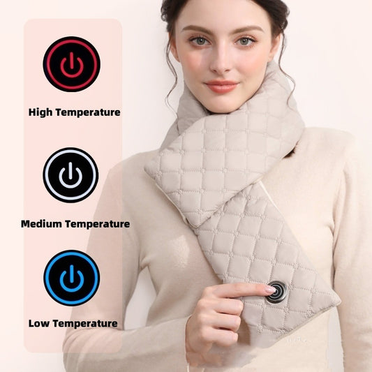 Norfaya Verwarmde Sjaal – 3 warmtestanden – USB oplaadbaar